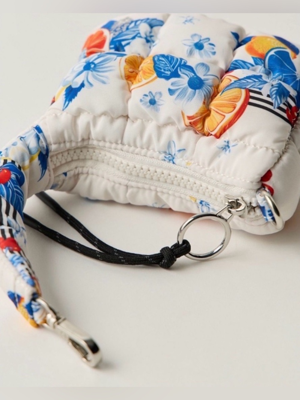 FP MOVEMENT by FREE PEOPLE PRINTED MICRO POUCH in TANGERINE DREAM - Picture 2 of 12